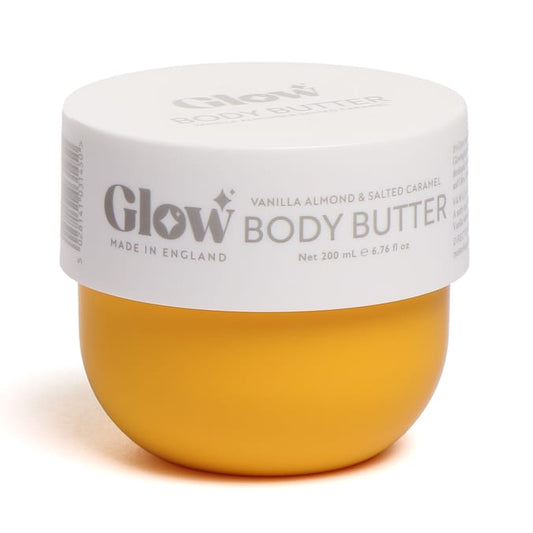 Glow Body Butter 200ml - Vanilla Almond & Salted Caramel